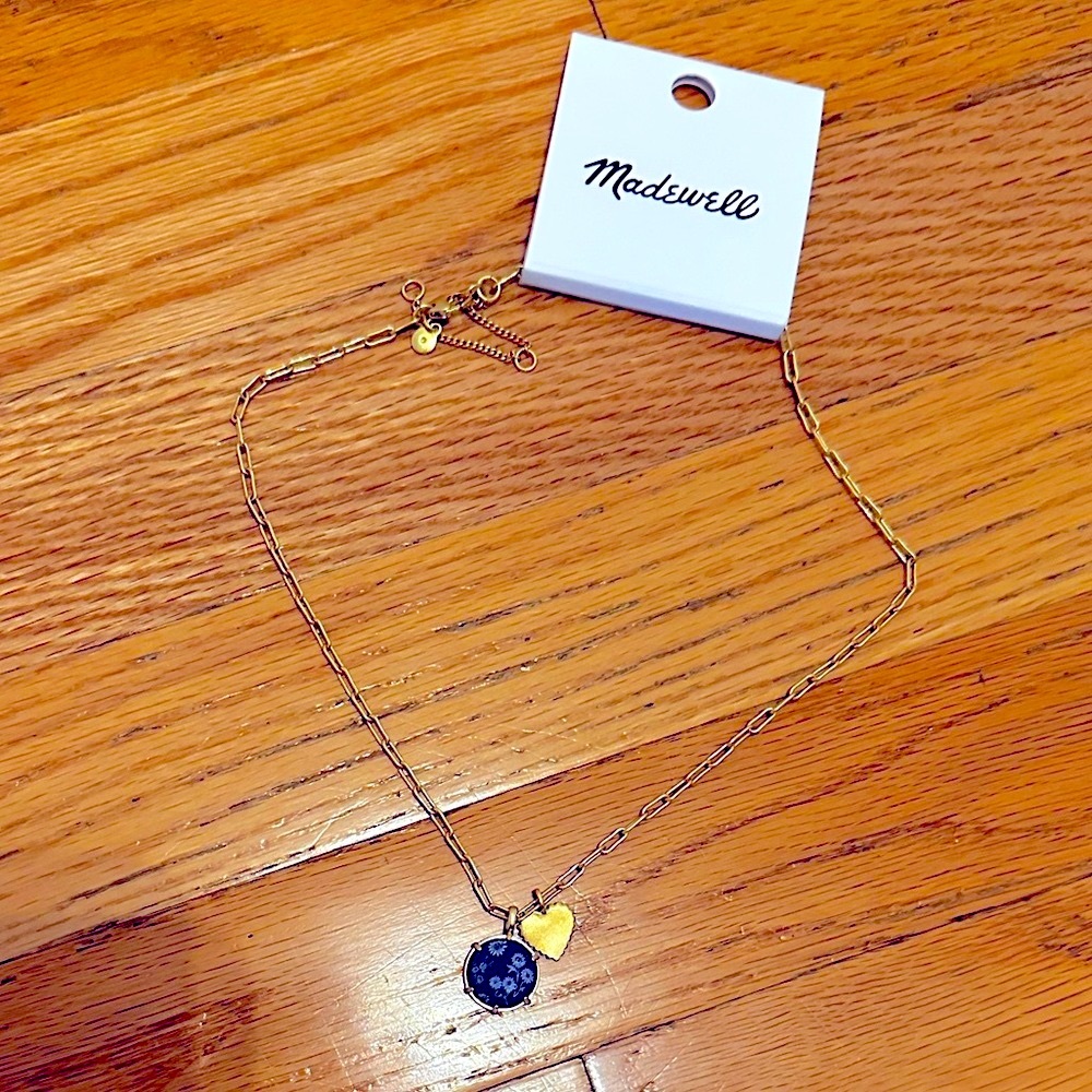 NWT madewell gold necklace